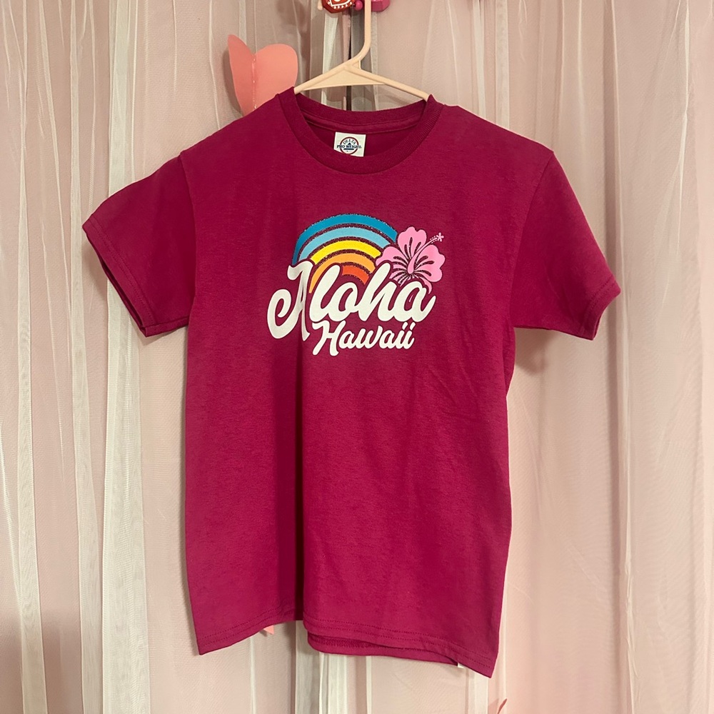 Aloha Hawaii Kids T-Shirt - Red